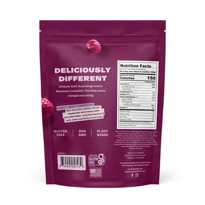 Midnight Raspberry Sweet & Spicy Cookies (3-Pack of 3.5 oz Bags)