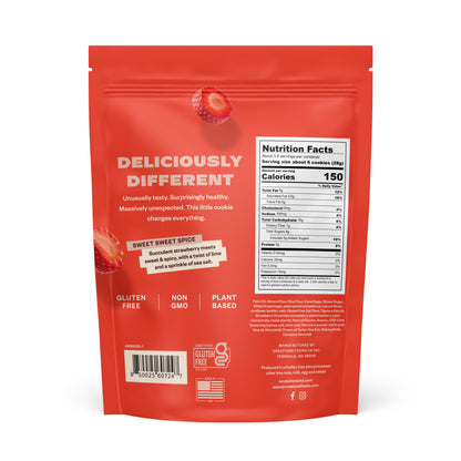 Stawberry Sizzle Sweet & Spicy Cookies (3-Pack of 3.5 oz Bags)