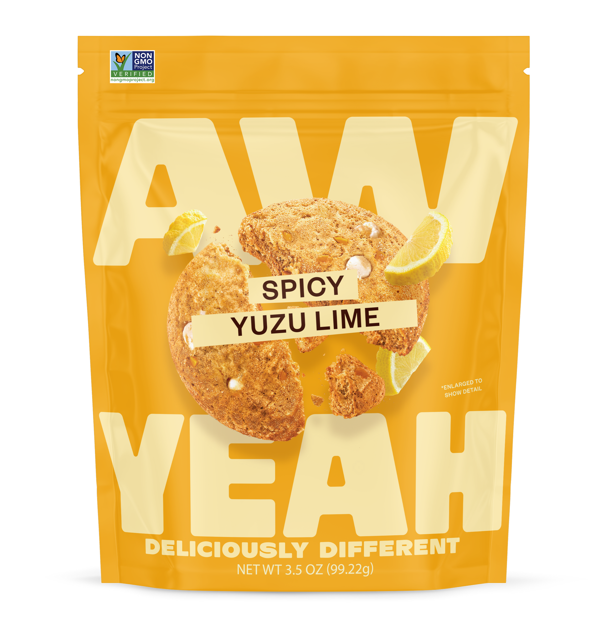 Spicy Yuzu Lime Sweet & Spicy Cookies (3-Pack of 3.5 oz Bags) – Aw