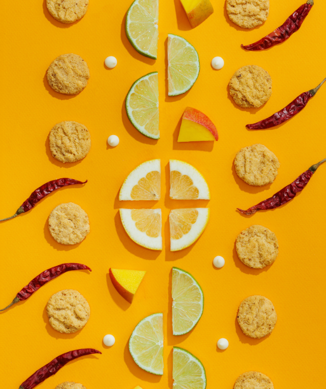 aw yeah spicy yuzu lime cookie flavor pattern with yuzu lime mango white chocolate chilis gluten free dairy free cookies